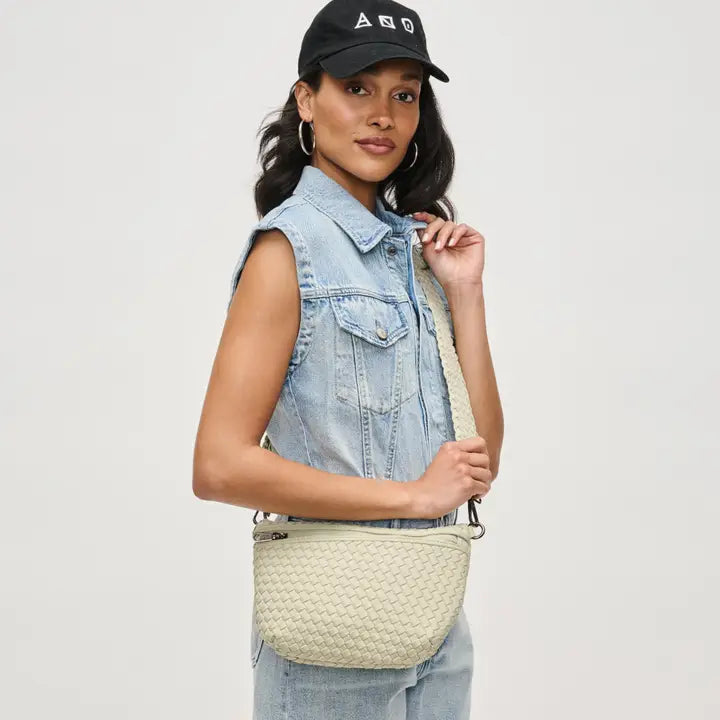 Ethereal Woven Neoprene Crossbody