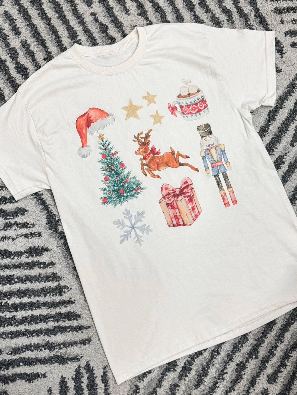 Christmas Collage Graphic Tee