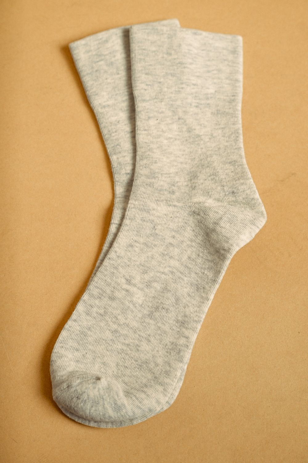 Solid Crew Socks