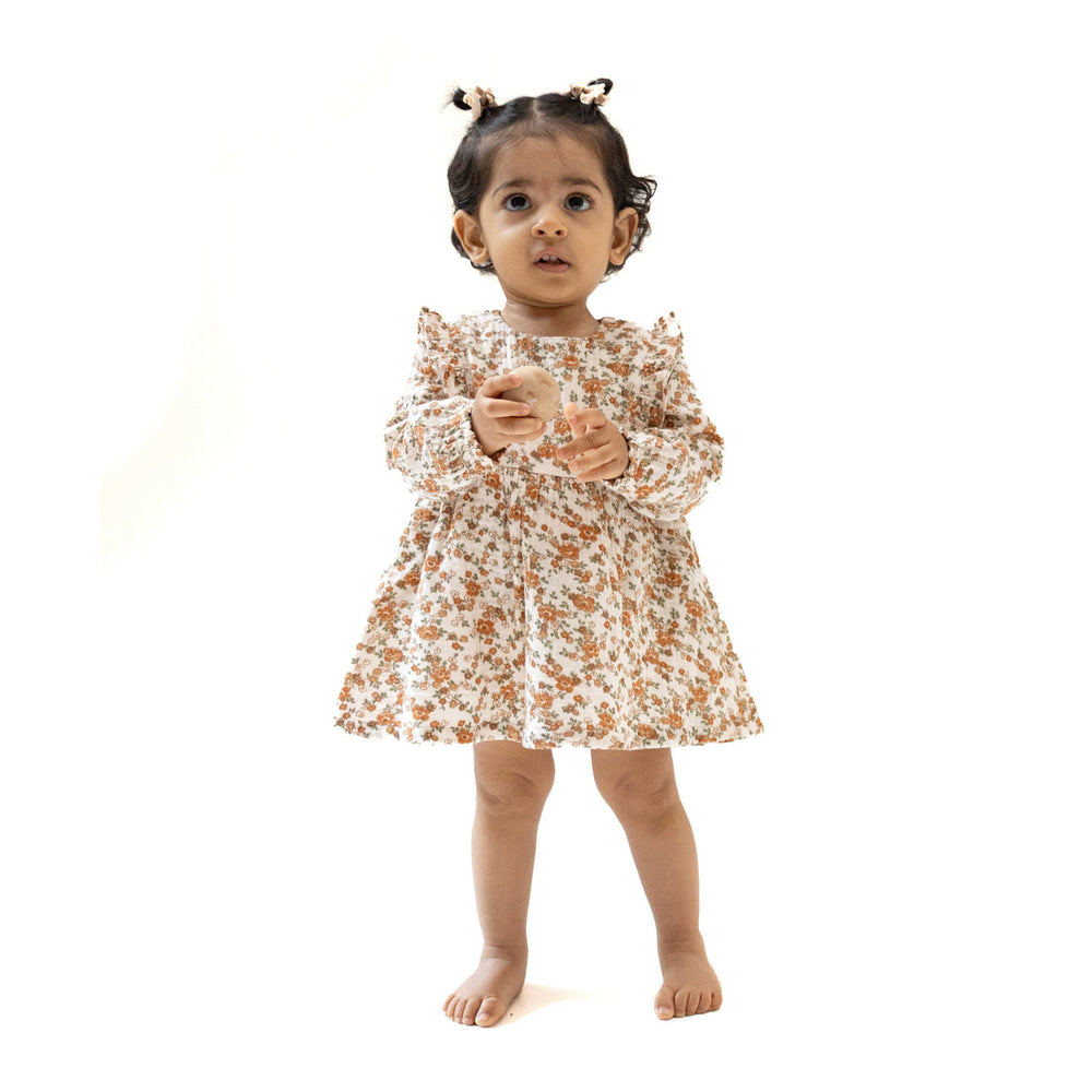 Prairie Calico - Ruffle Bubble Dress