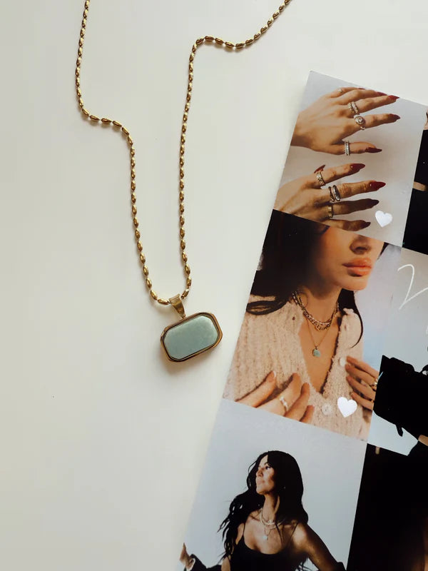 Turquoise Dream Stone Pendant