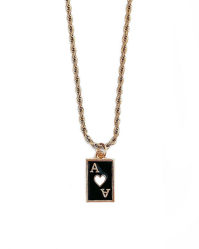 Ace Of Hearts Necklace