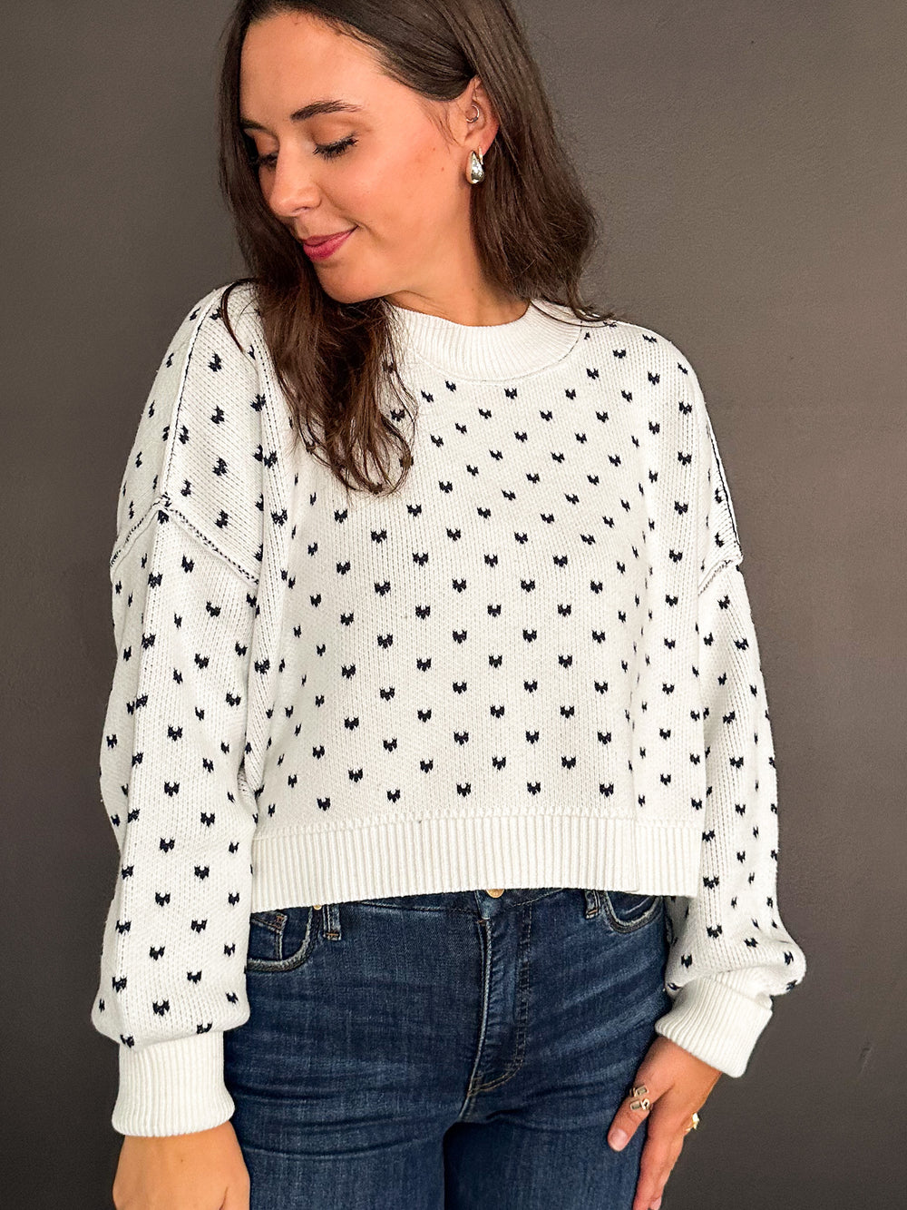 Pattern Easy Street Crop Sweater