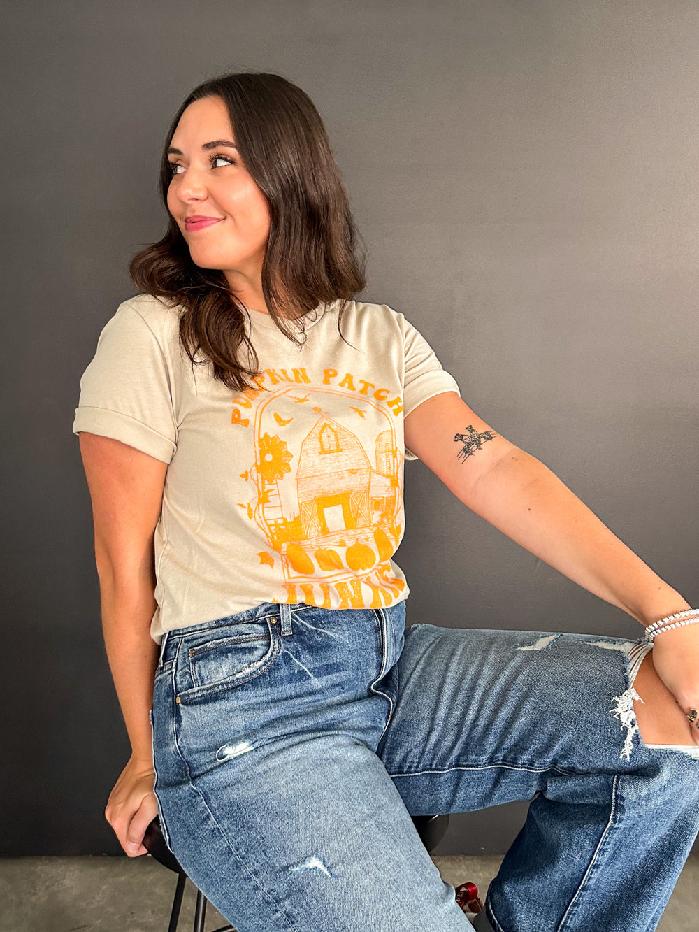 Pumpkin Patch Junkie Graphic Tee