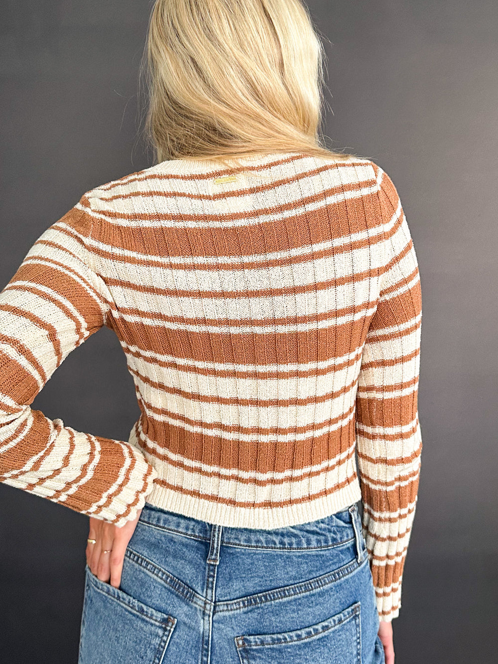 Clare Striped Sweater