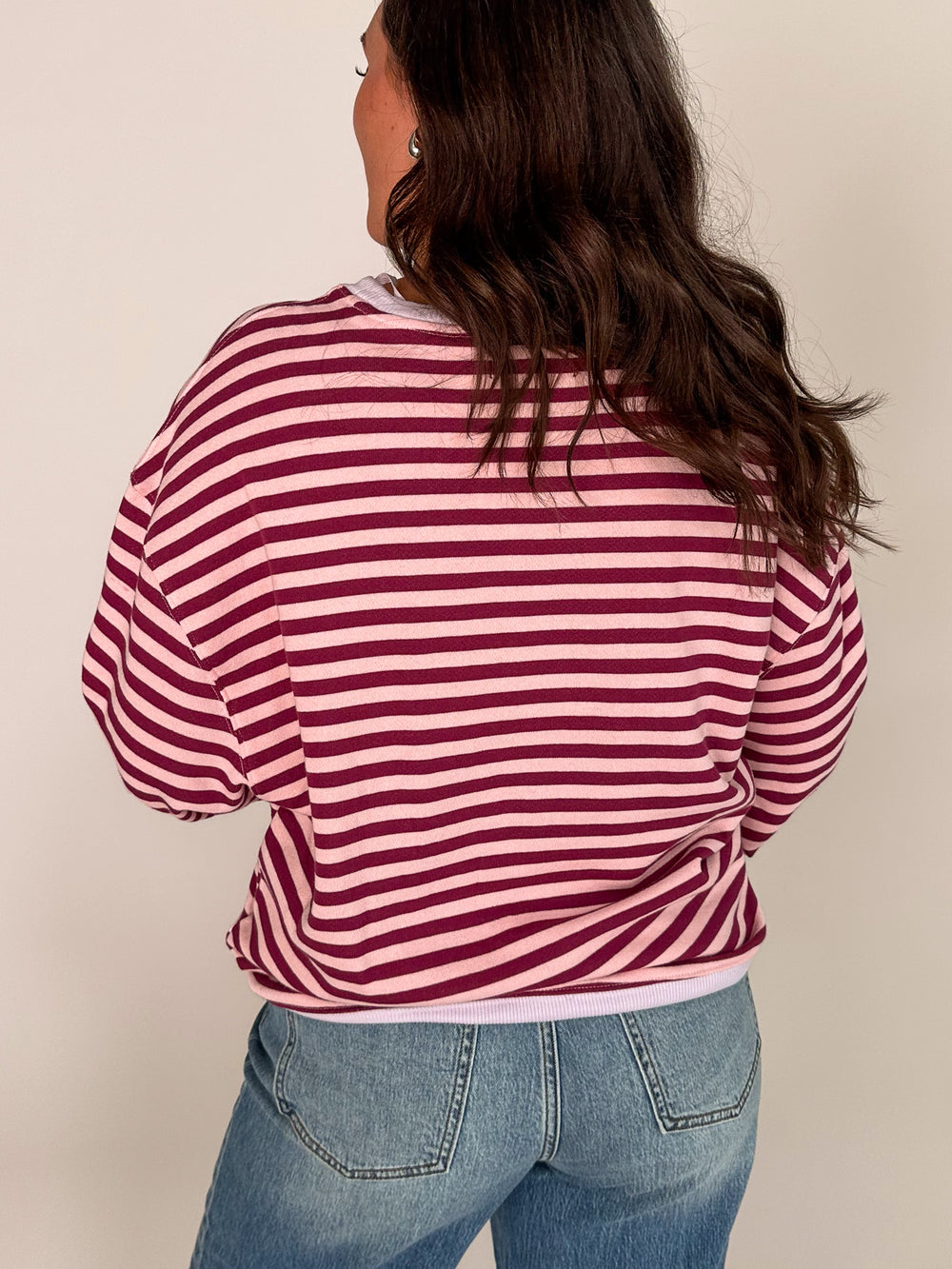 Classic Striped Crew