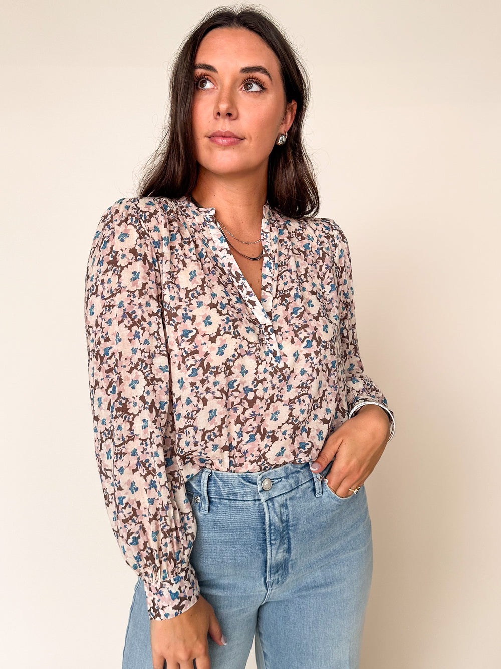 Esme La Paz Floral Blouse