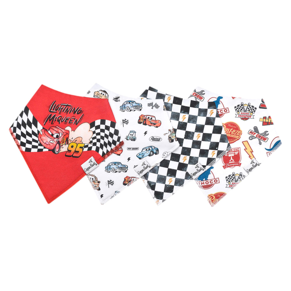 Disney Pixar Cars Bandana Bib (4 pack)