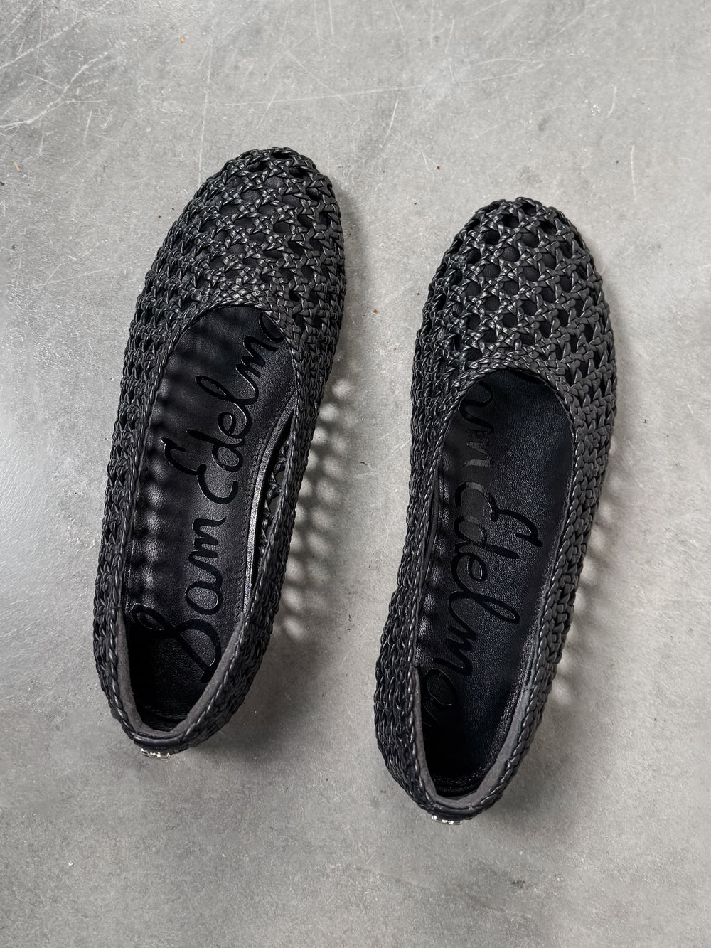 Shira Woven Leather Flats