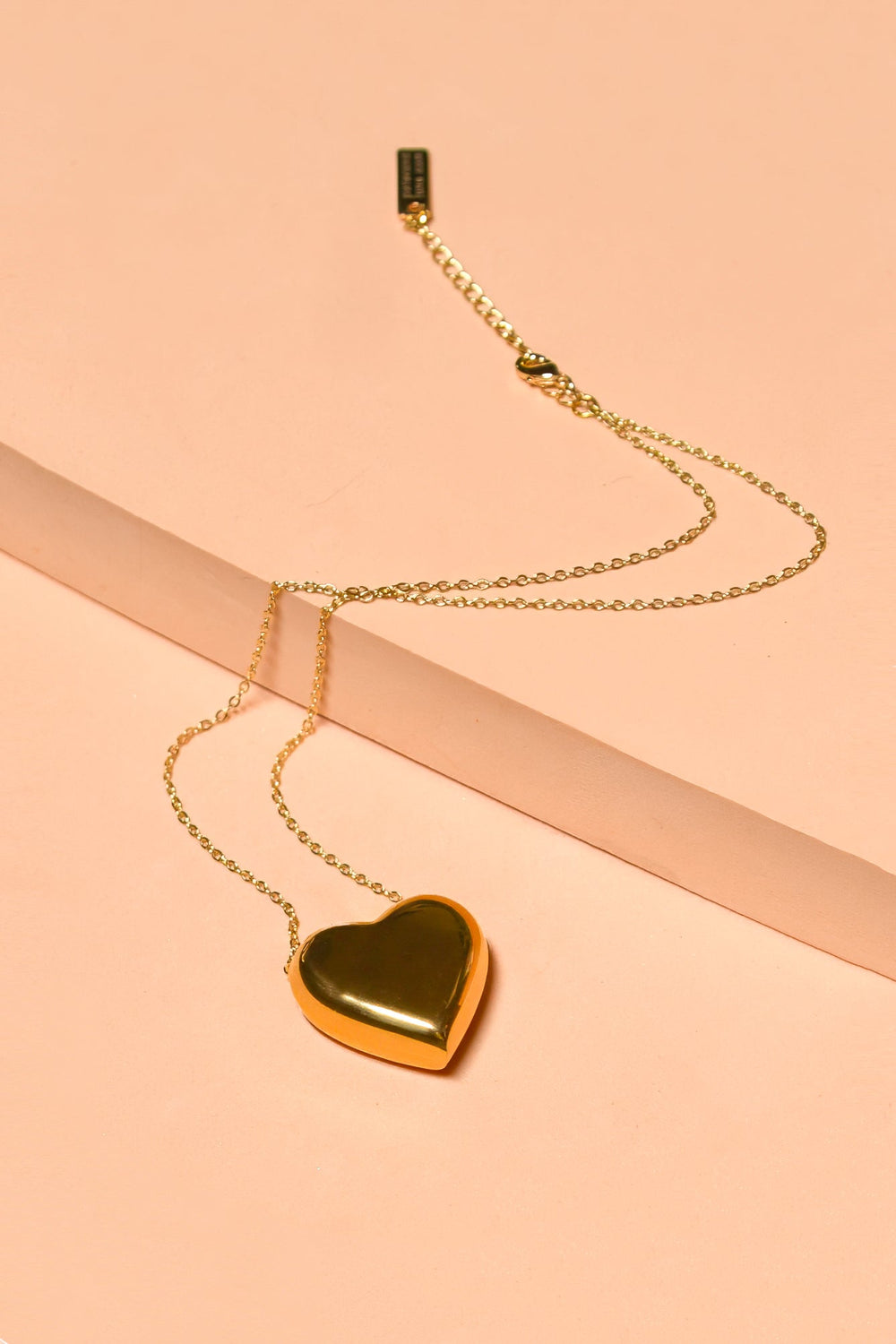 Can't Heartly Wait Mini Necklace