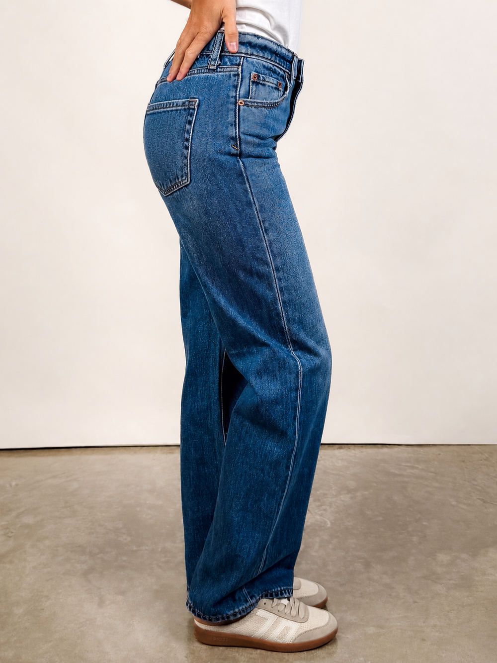 2K Mid Rise Relaxed Baggy in Vesper