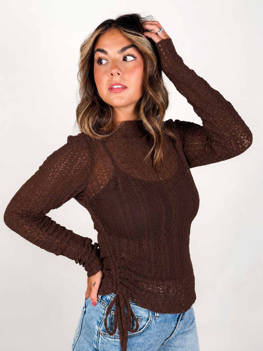 King For A Day Lace Top