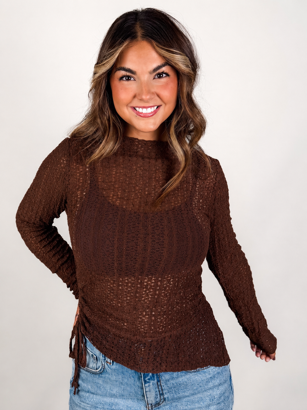 King For A Day Lace Top