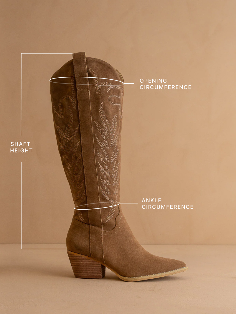 The Samara Embroidered Tall Boot in