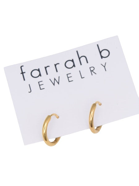 Hoop Earrings for Charm Bar