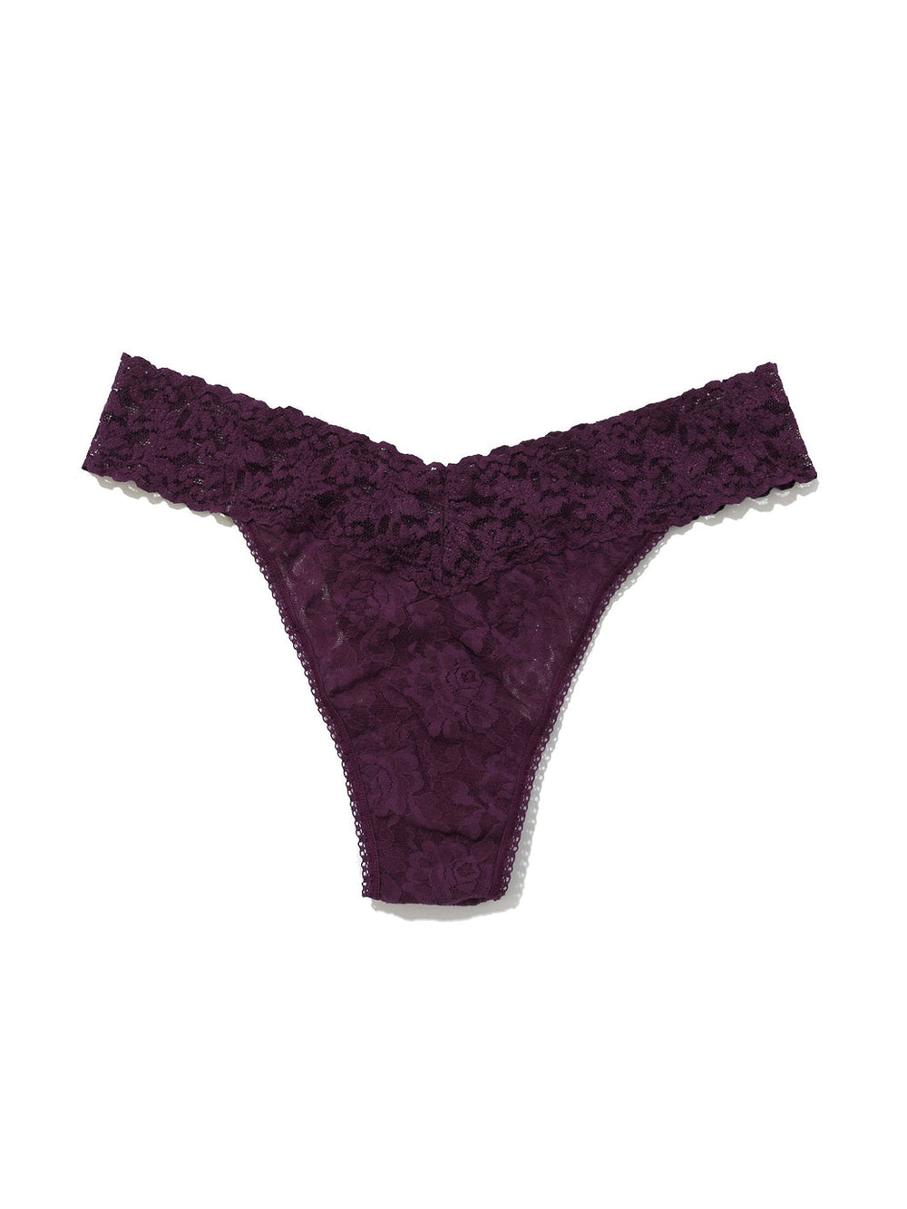 Signature Lace Original Rise Thong