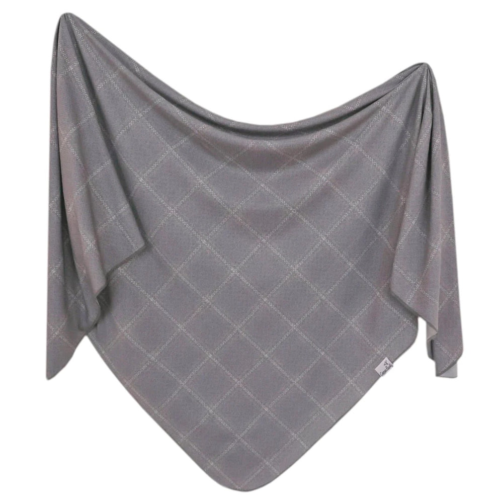 Printed Knit Swaddle Blanket