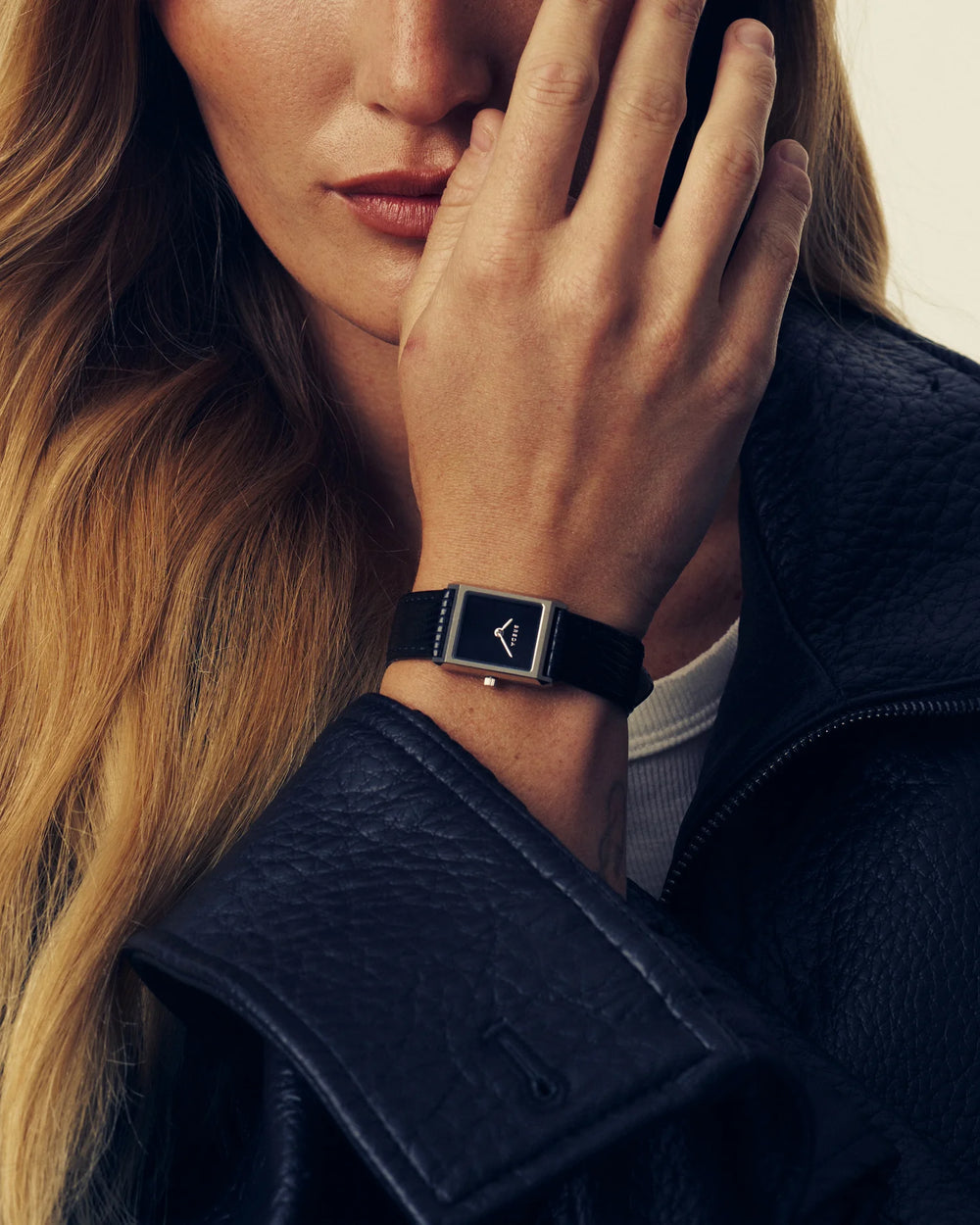 Virgil Lizard Leather Watch