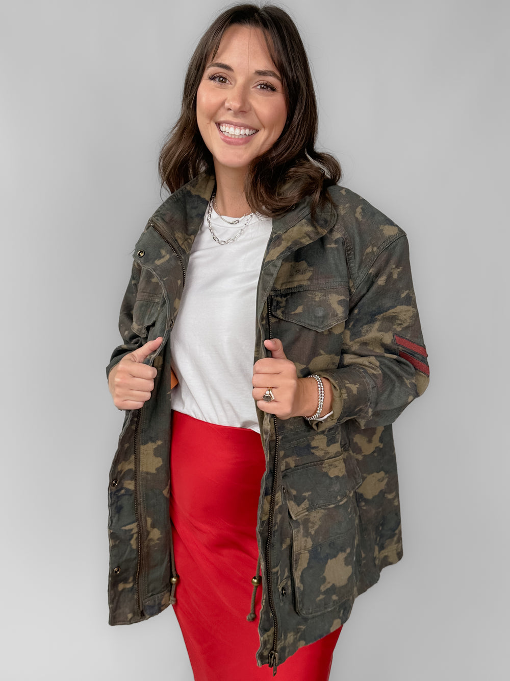 Arya Utility Camo Jacket