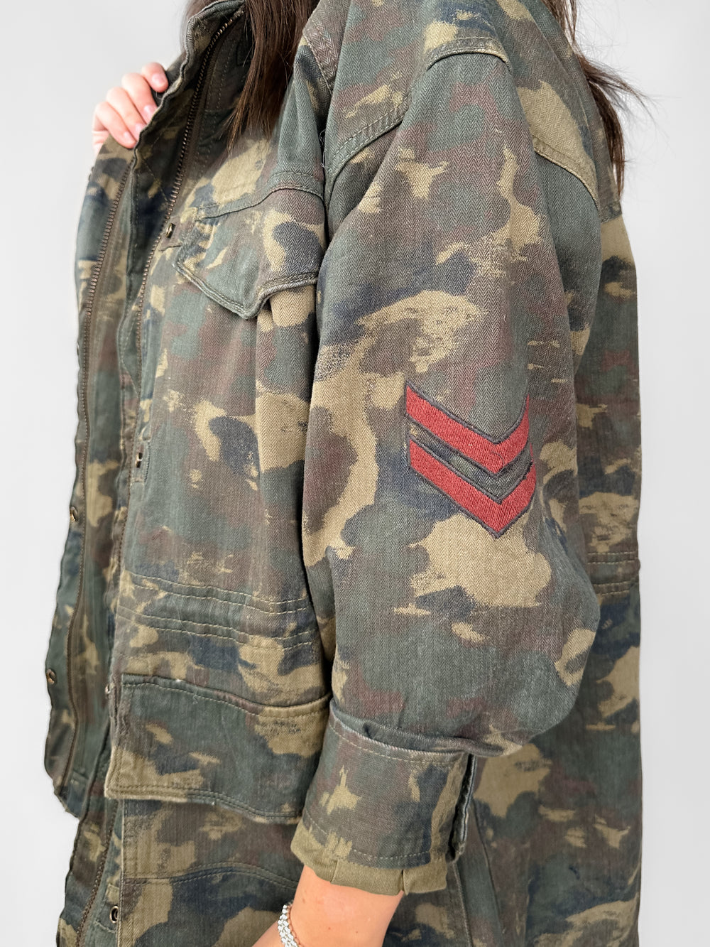 Arya Utility Camo Jacket