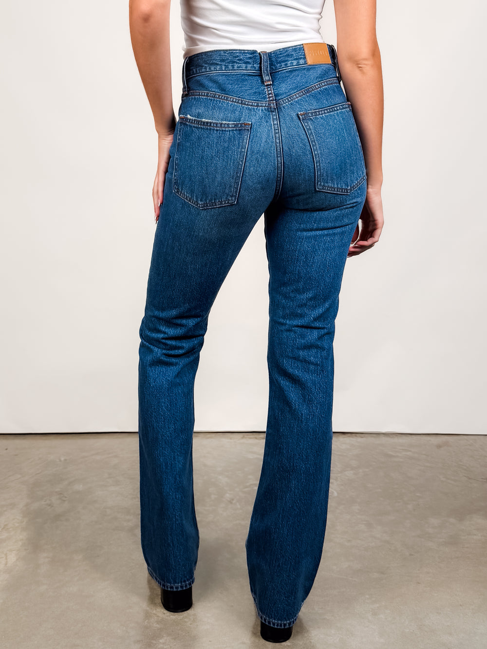 Dakota High Rise Authentic Bootcut in Midnight Haze