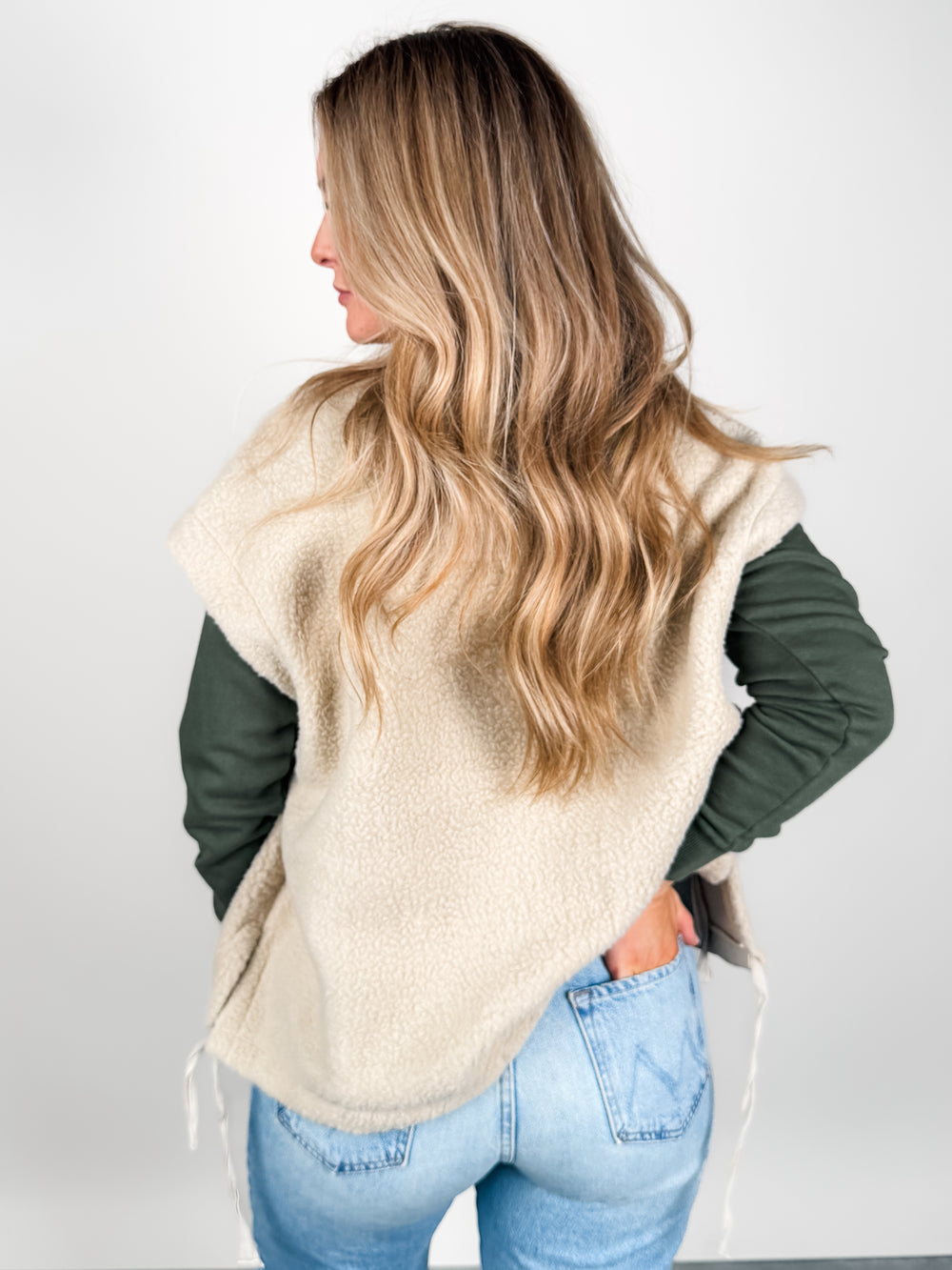 I Live In Shy Town Vest Jacket