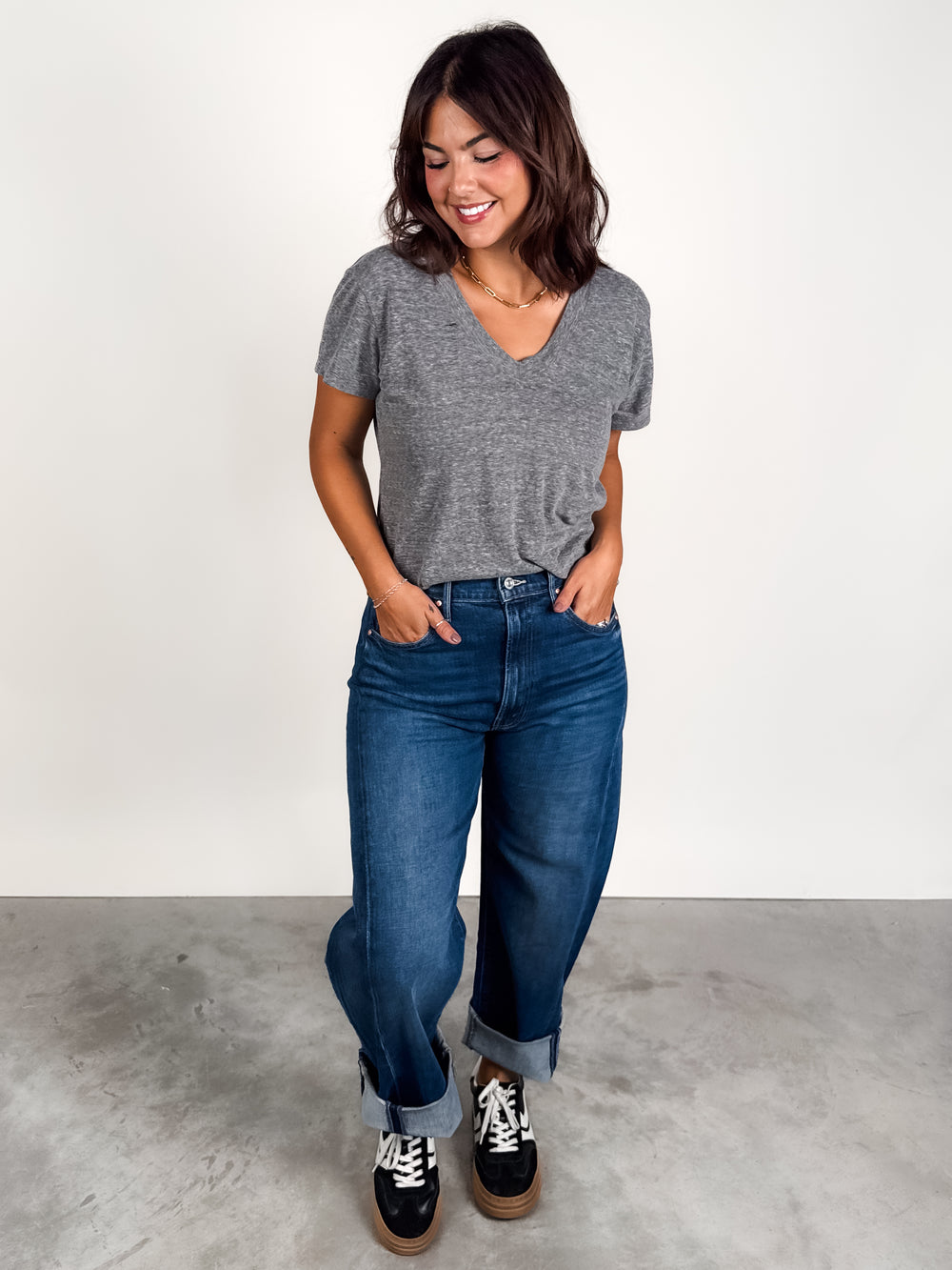 Hendrix V Neck Tee Essentials