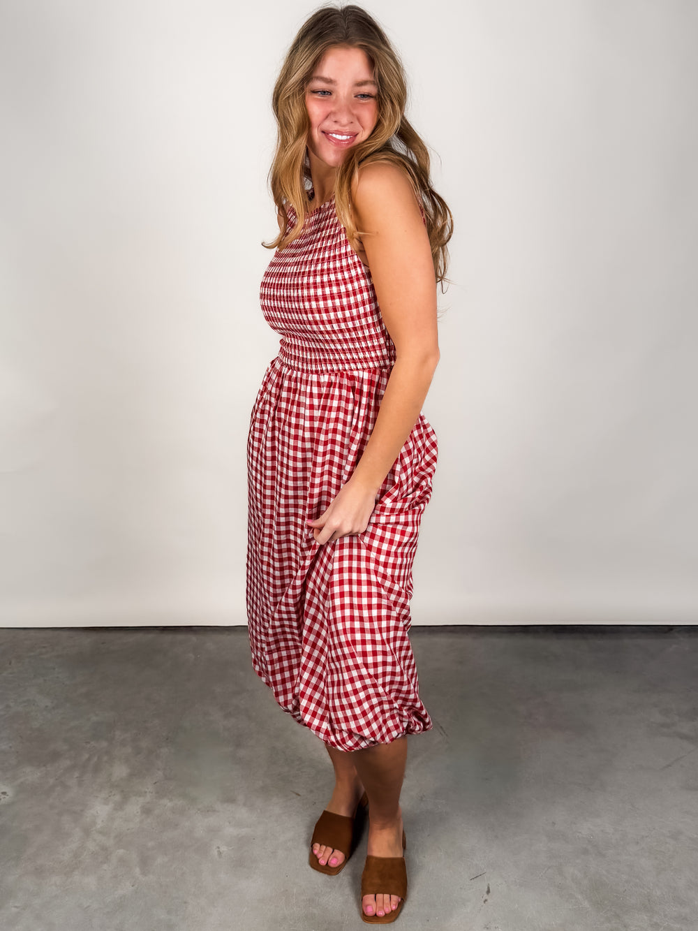 Apple Butter Midi Dress