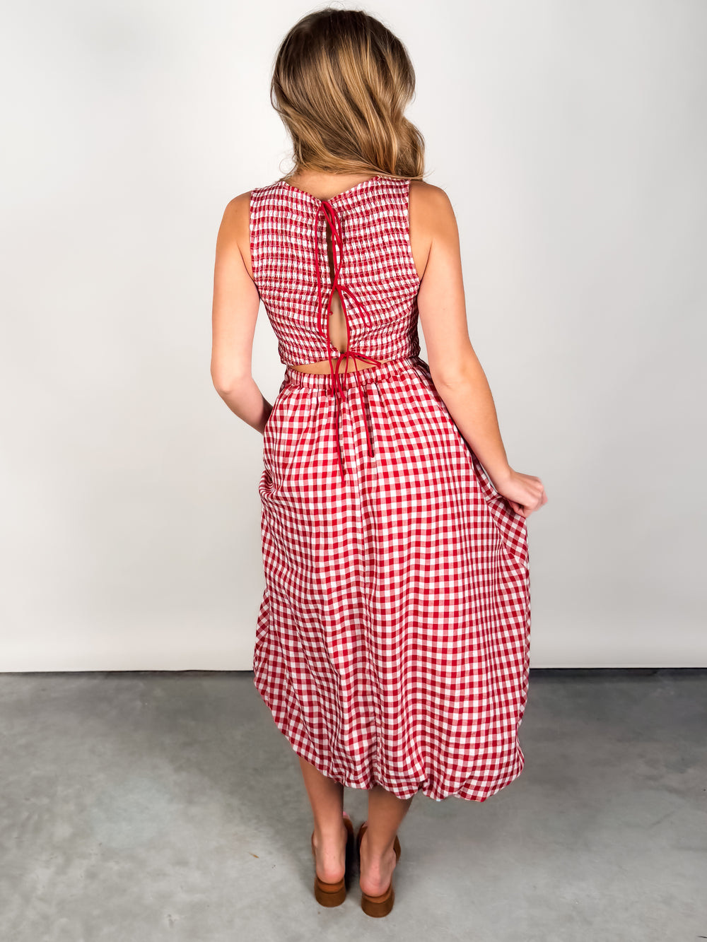 Apple Butter Midi Dress