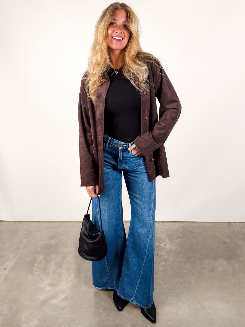 Decker Suede Chore Coat