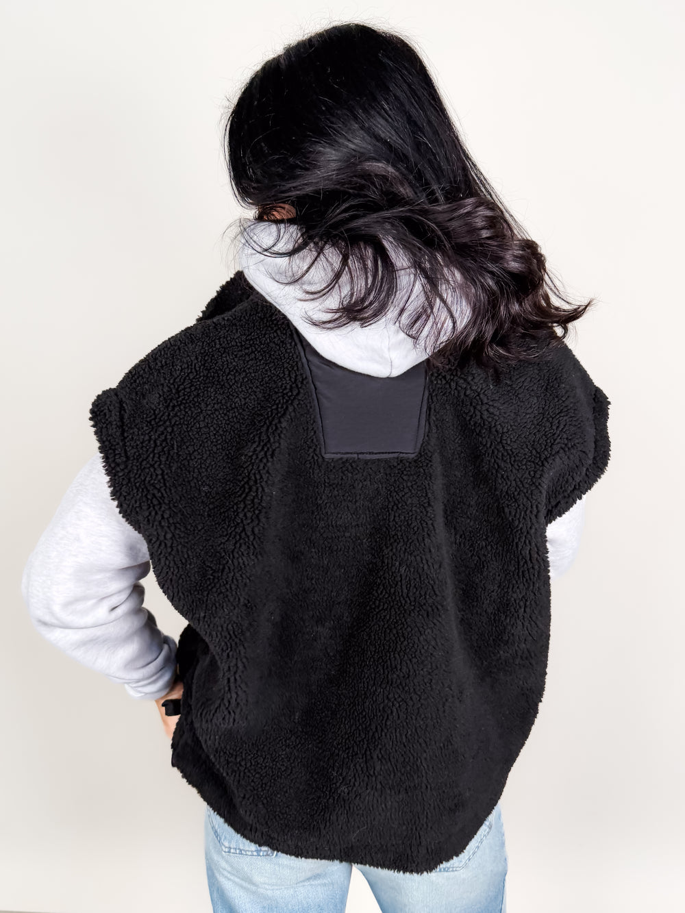 Passed A Stranger Sherpa Vest Jacket