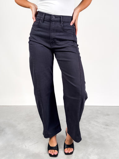 Black barrel Jeans