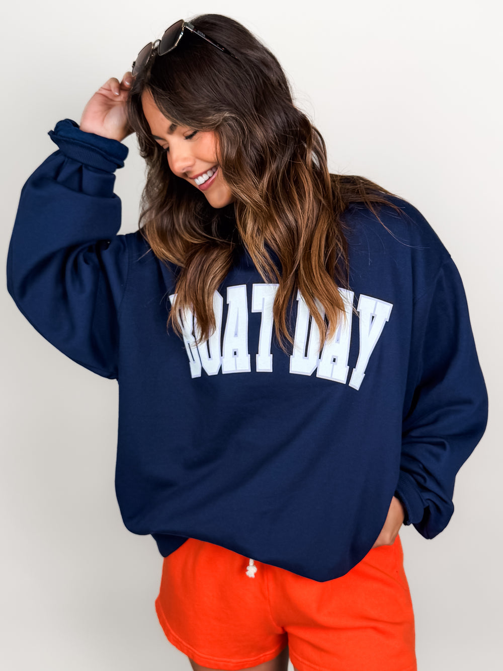Boat Day Mockneck