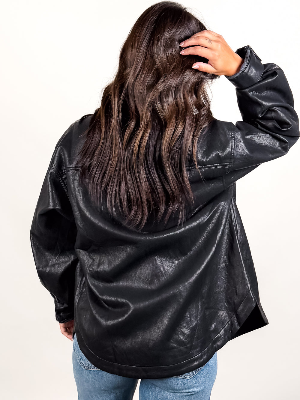 Seeking Shelter Leather Shirt