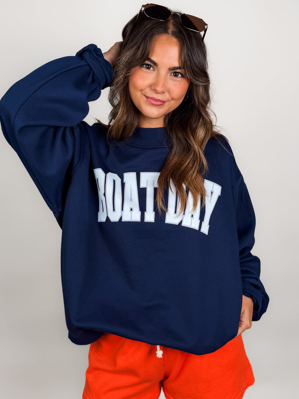 Boat Day Mockneck
