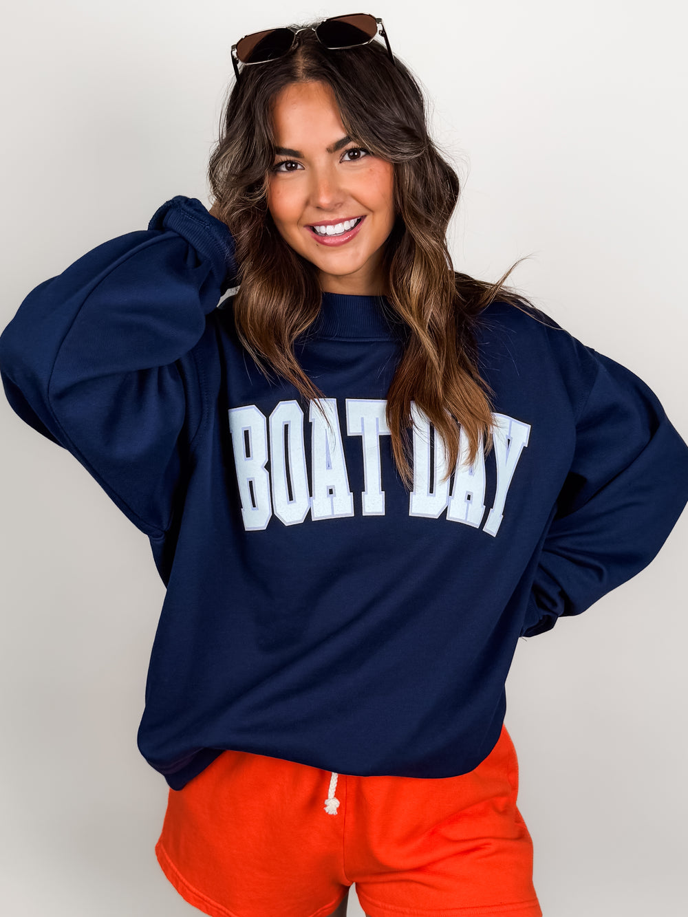 Boat Day Mockneck