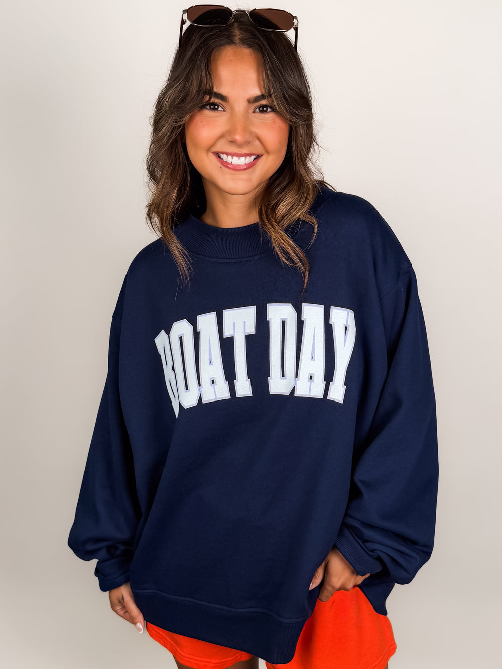 Boat Day Mockneck