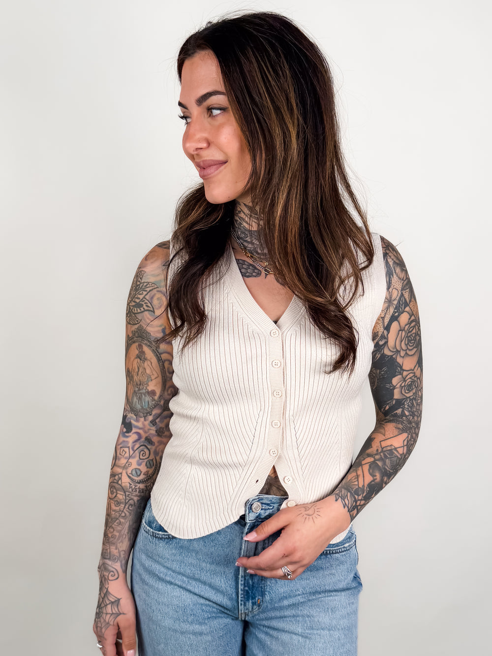 What An Icon Sweater Vest