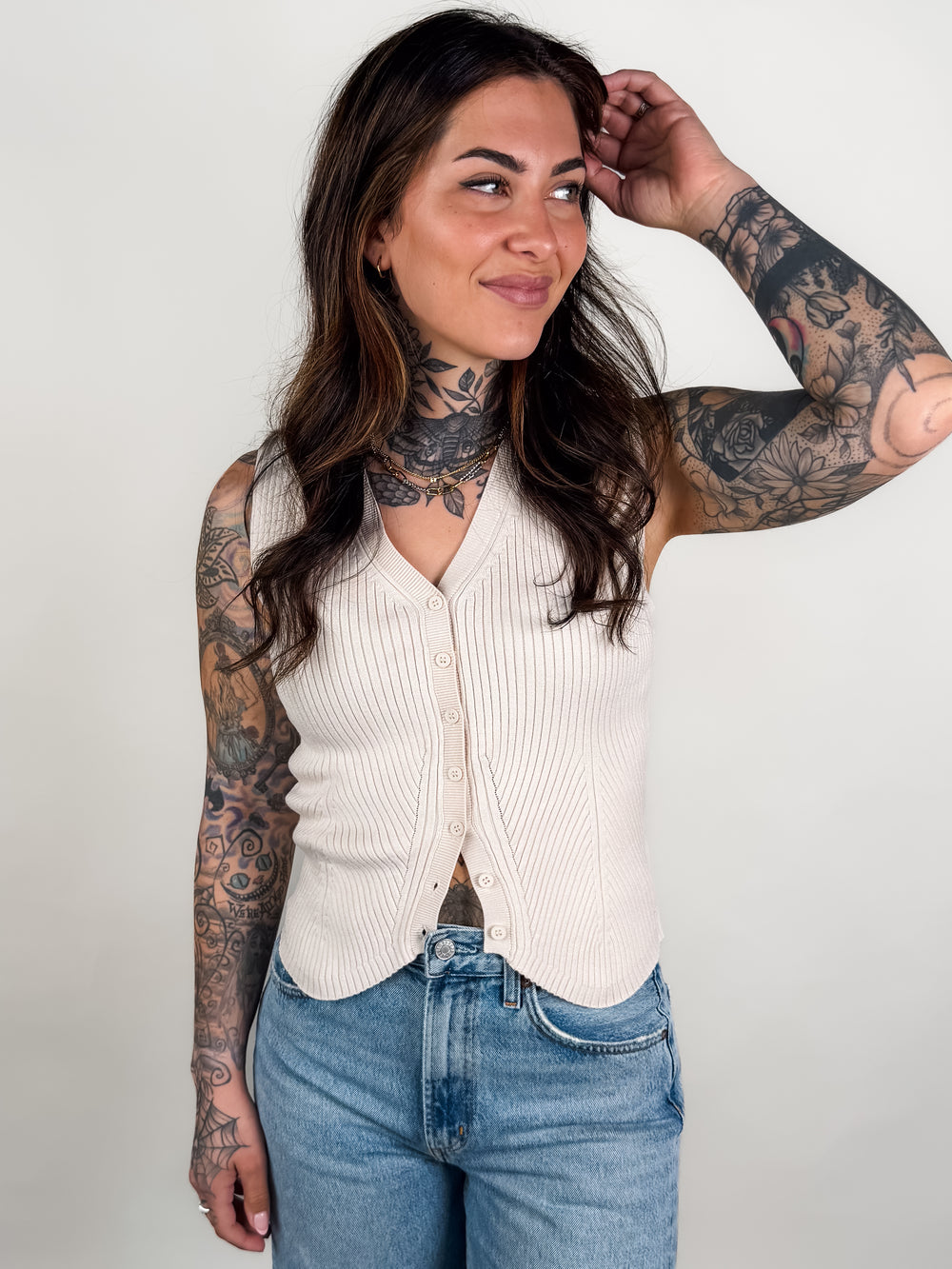 What An Icon Sweater Vest