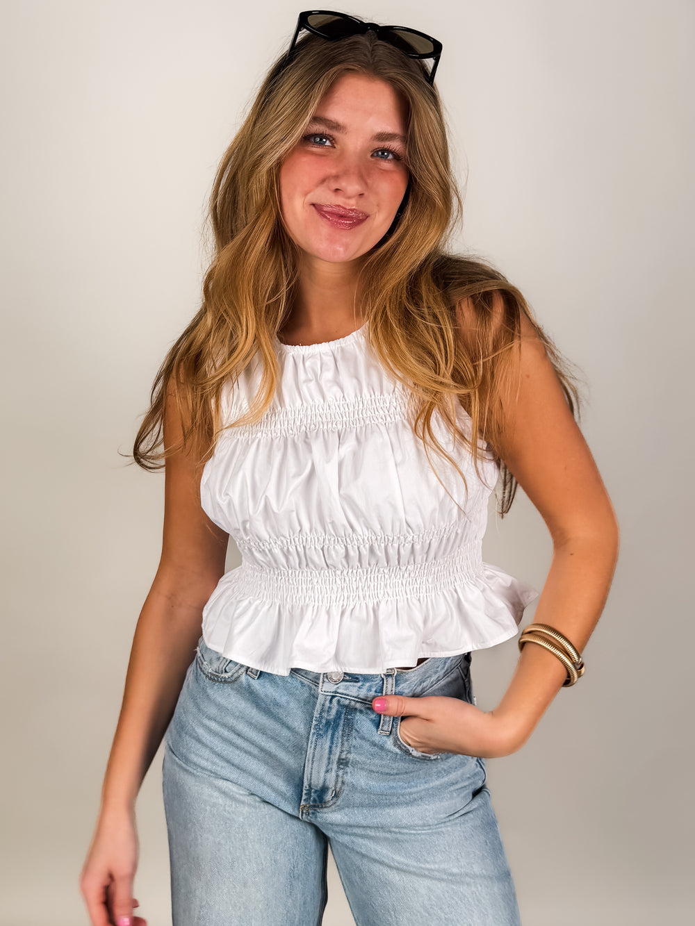 Central Park Ruched Tank