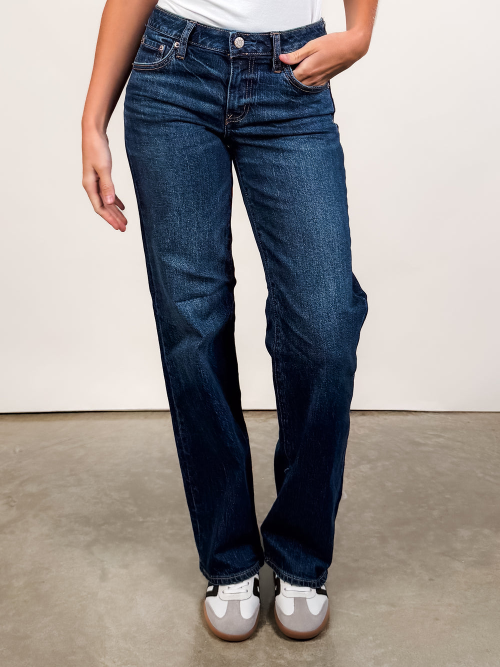 Keeper Low Rise Straight in Dark Authentic