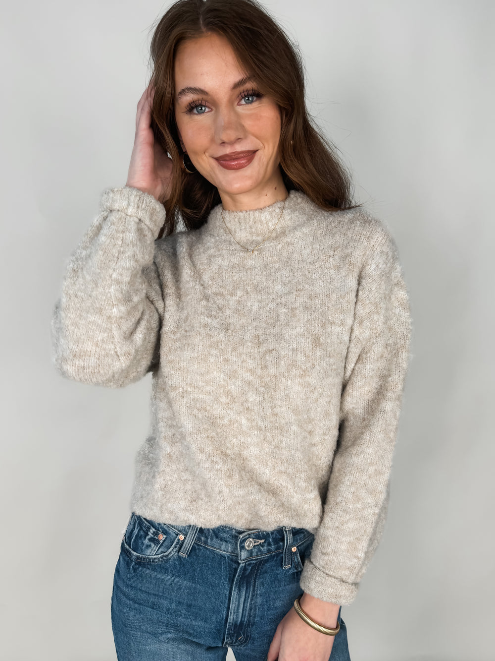 Gentle Mind Turtleneck Sweater