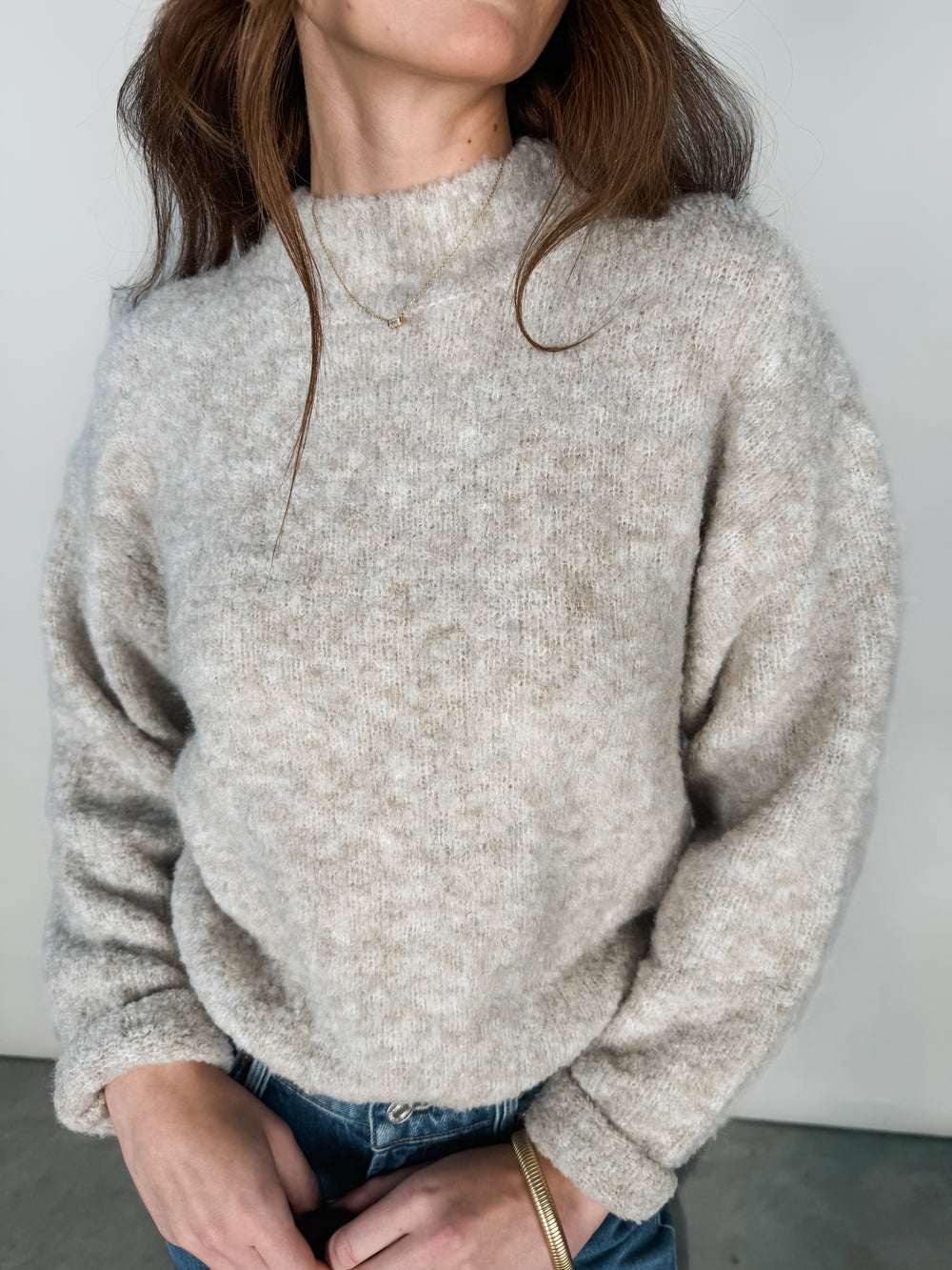 Gentle Mind Turtleneck Sweater