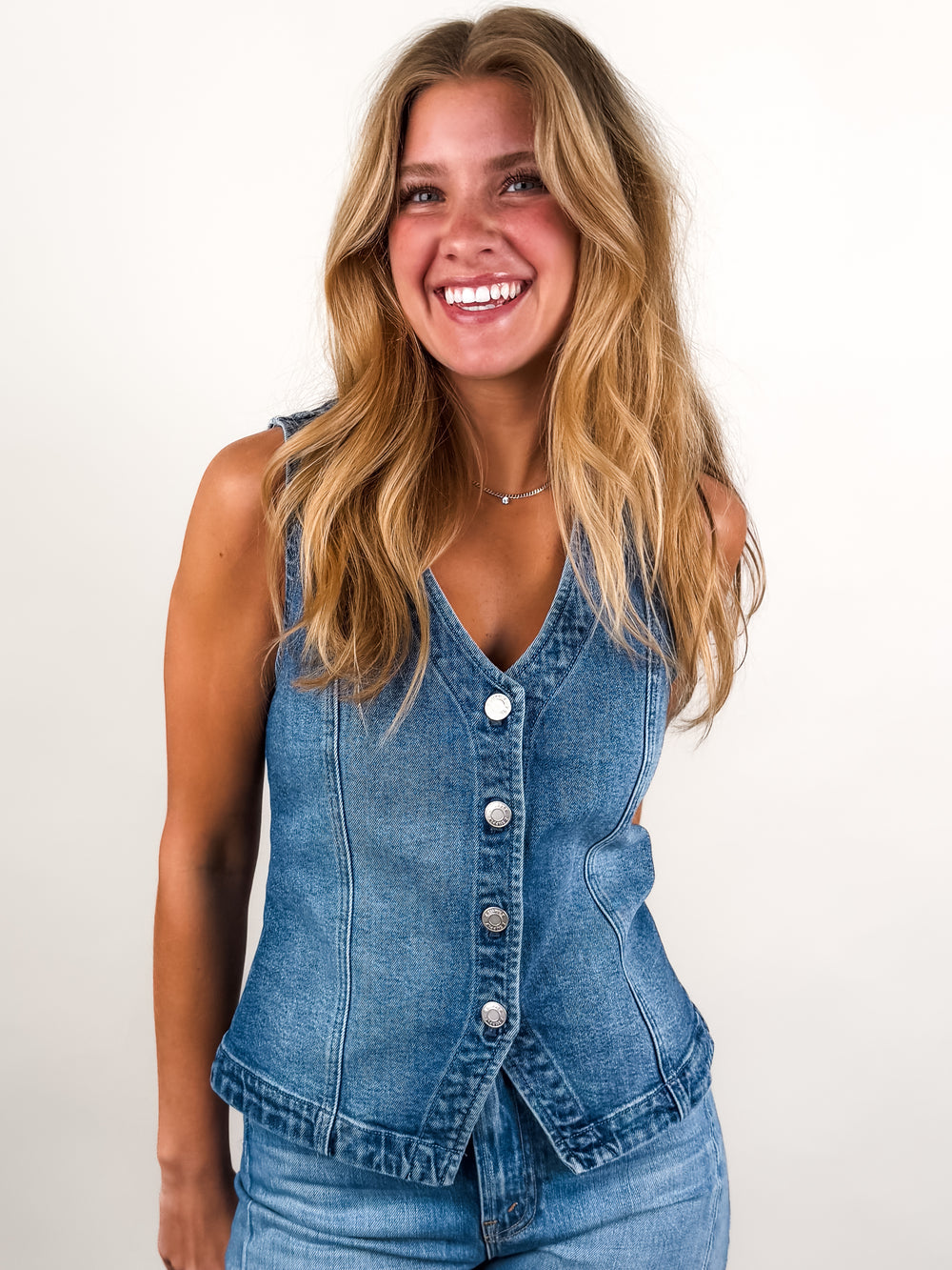 Porto Denim Vest