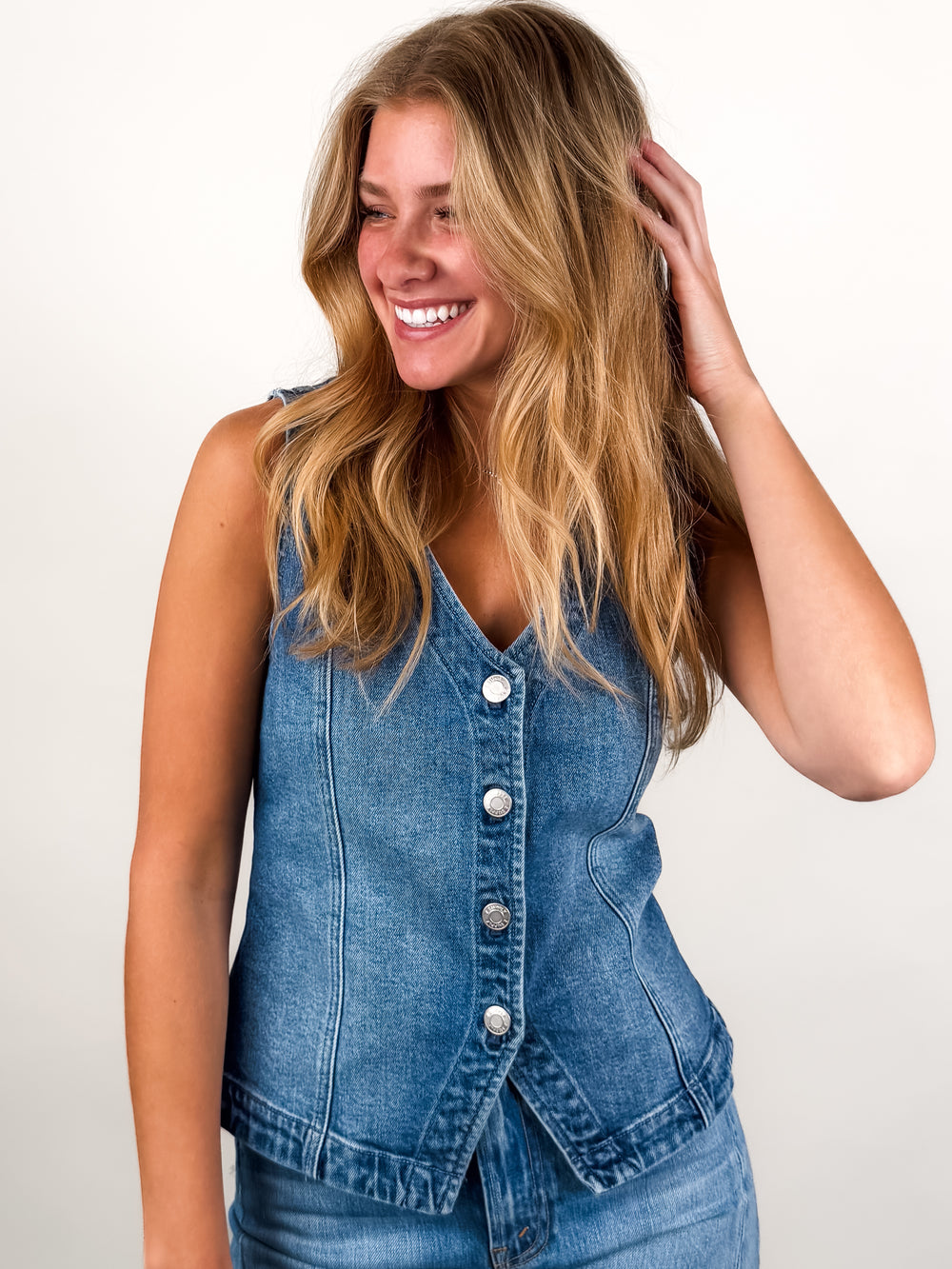 Porto Denim Vest