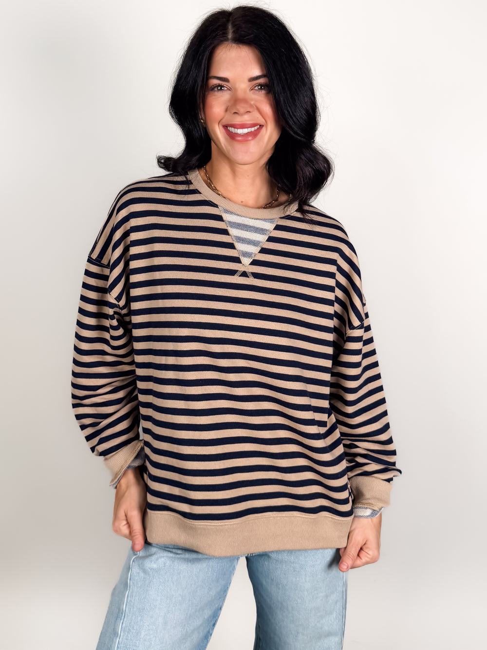 Do You Have The Time Striped Shirt