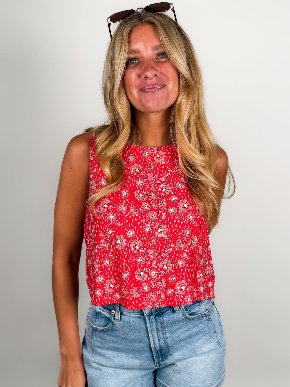 Firecracker Sleeveless Top