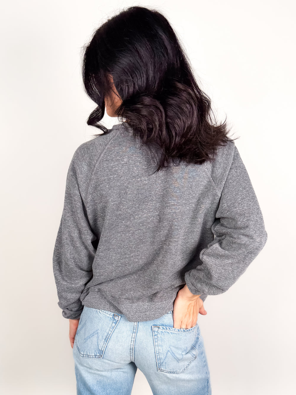 Stay Home Club Raglan Crew