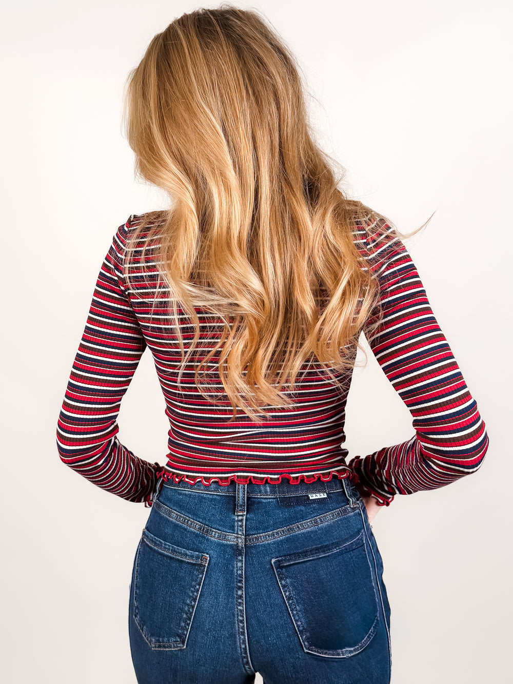 Moondrift L/S Variegated Top