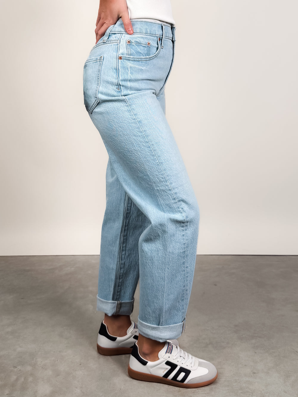 Venice High Rise Barrel In Slow Dance